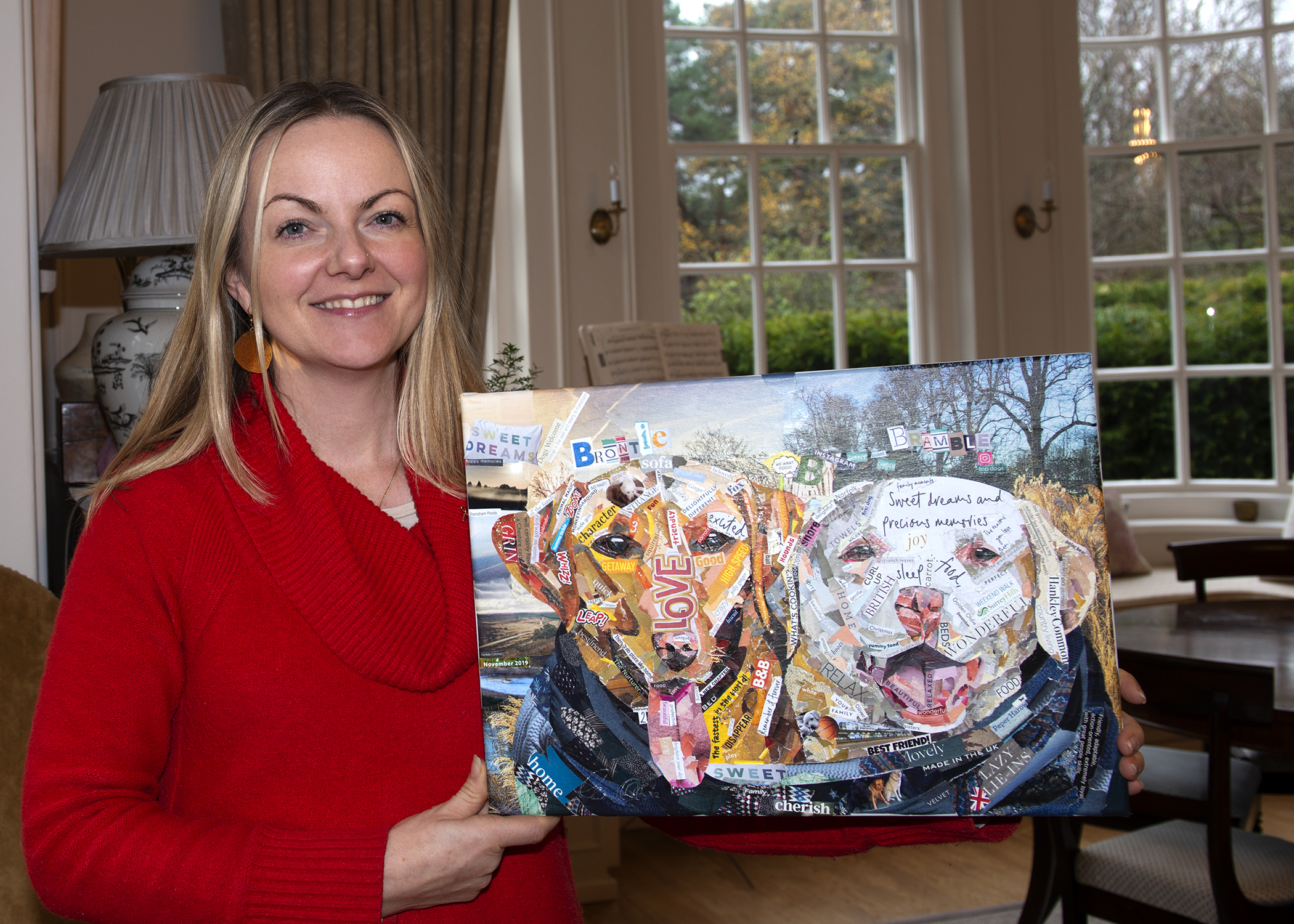 Tiggy, the artist behind CollageTig